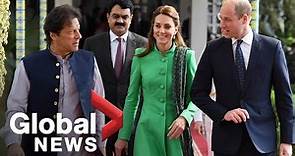 Prince William and Kate visit PM Khan, students on first royal trip to Pakistan in over a decade