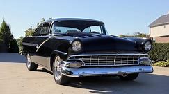1956 Ford Victoria Lead Sled Test Drive Classic Muscle Car for Sale in MI Vanguard Motor Sales