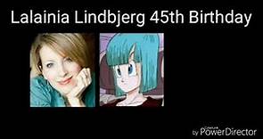 Lalainia Lindbjerg 45th Birthday
