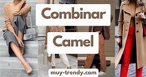 Como combinar ropa de color CAMEL - Outfits para mujer