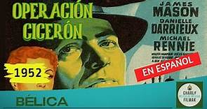 Operación Ciceron (1952) | Belica | Pelicula Clasica | Segunda Guerra Mundial