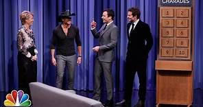 Charades with Bradley Cooper, Tim McGraw and Emma Thompson Part 1