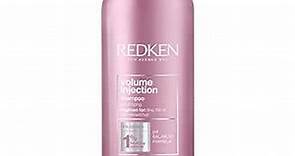Redken Volume Injection Shampoo | Lightweight Volume Shampoo For Fine Hair | Adds Volume, Lift, and Body to Flat Hair | Paraben Free
