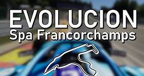 La EVOLUCION Del Circuito De Spa Francorchamps (Moderno / 1983-2021)