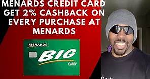 Menards Credit Card | Get 2% Cash Back On Every Purchase At Menards