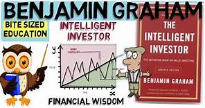 BENJAMIN GRAHAM THE INTELLIGENT INVESTOR SUMMARY - Value Investing