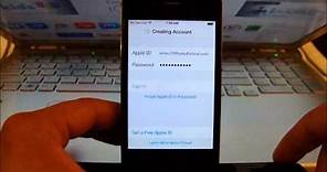 Making a FREE Apple ID or iTunes account directly from your iOS Device