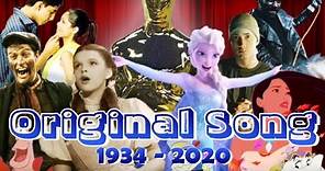 The Academy Award for Best Original Song goes to... (1934-2020)