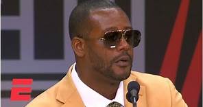 Patriots Ty Law gives emotional Hall of Fame speech | NFL on ESPN