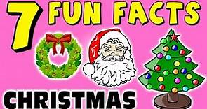 7 FUN FACTS ABOUT CHRISTMAS! FACTS FOR KIDS! Xmas! Santa! Reindeer! Learning Colors! Fun Sock Puppet