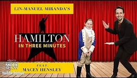 Lin-Manuel Miranda Performs 'Hamilton' in Under 3 Minutes