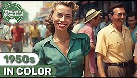 The 1950s in SHOCKINGLY BEAUTIFUL Colorized Photos