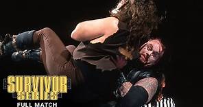 FULL MATCH - The Undertaker vs. Mankind: WWE Survivor Series 1996
