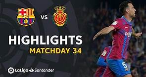 Resumen de FC Barcelona vs RCD Mallorca (2-1)