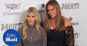 Caitlyn Jenner and Sophia Hutchins attend the Variety party