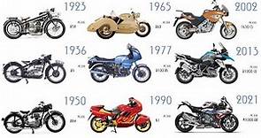 BMW Motorcycle Evolution 1923-2021