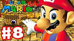 Super Mario 64 - Gameplay Walkthrough Part 8 - Shifting Sand Land 100% (Super Mario 3D All Stars)