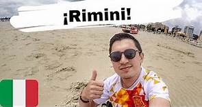 RIMINI 🇮🇹: La Playa más visitada de Italia 🇮🇹