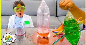 Top Easy DIY Science Experiments for Kids to do at home with Ryan's World!!