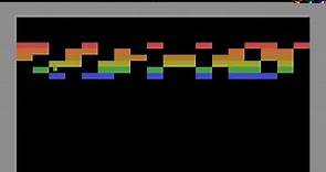 Atari 2600 Game: Breakout (Aka Breakaway IV) 1978 (Atari)