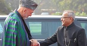 Ceremonial welcome of Mr. Hamid Karzai, President of the Islamic Republic of Afghanistan