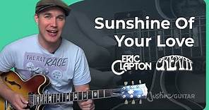 How to play Sunshine Of Your Love | Guitar Lesson