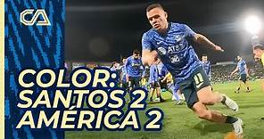 Color Santos 2-2 América | Entrevista exclusiva con Roger Martínez