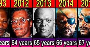 Samuel L. Jackson from 1990 to 2023