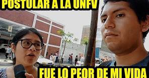 "SI INGRESO RENUNCIO A MI VACANTE" | Universidad Nacional Federico Villarreal (UNFV) POSTULANTES