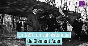 En 1897, un vol historique de Clément Ader
