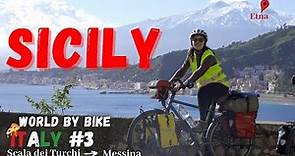 Cycling up a Volcano and a big party | Bike touring Sicily 2