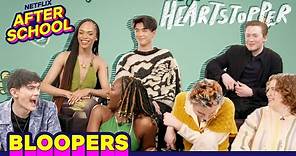 The Cast of "Heartstopper" React to S1 Bloopers 😂 | Netflix After School
