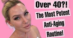 #1 Most Potent Anti-Aging Skincare Routine | PM Skincare with Results!