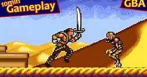 The Scorpion King: Sword of Osiris ... (GBA) Gameplay