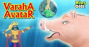 VARAHA Avatar Story | Lord Vishnu Dashavatara Stories | Hindu Mythology Stories