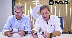 Manolo Lama y Paco González juegan y narran al mismo tiempo un partido de FIFA 22