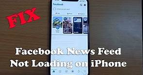 (SOLVED) Facebook news feed not loading on iPhone/iPad in iOS 14