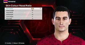 PES 2021 How to create Artur Galoyan 🇦🇲 Armenia