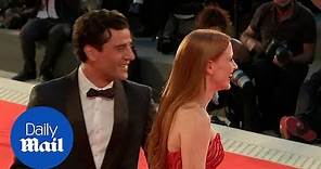 Venice Film Festival: Jessica Chastain and Oscar Isaac walk red carpet