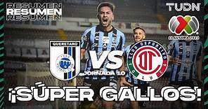 Resumen y goles | Querétaro vs Toluca | CL2023 - Liga Mx J10 | TUDN