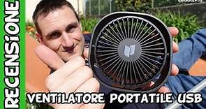 Ventilatore portatile USB economico - recensione