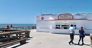 The First Ruby’s Diner / Balboa Pier on Newport Beach - Southern California Take Out Food Review