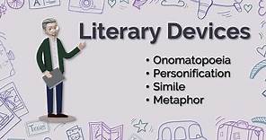 ESL - Literary Devices (Onomatopoeia, Personification, Simile, and Metaphor)