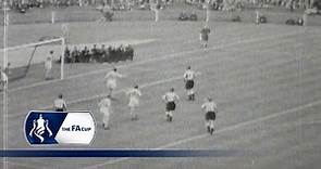Jackie Milburn's top class FA Cup winning header | From The Archive