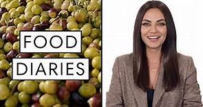 Everything Mila Kunis Eats In A Day | Food Diaries | Harper's BAZAAR