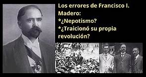 ¿Sabías que Francisco I. Madero hizo esto? - ¿Traicionó su revolución? #revolucionmexicana