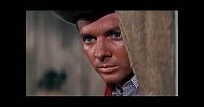 Audie Murphy western tribute clip with Felicia Farr