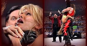Kane vs Triple H & X-Pac w/ Stephanie & Tori (Kane Tombstones Tori)! 2/10/00