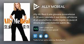 Dove guardare la serie TV Ally McBeal in streaming online?