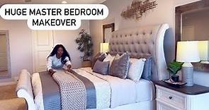 HUGE MASTER BEDROOM TRANSFORMATION 😱 DECORATE MY NEW DREAM HOME WITH ME. MASTER BEDROOM MAKEOVER